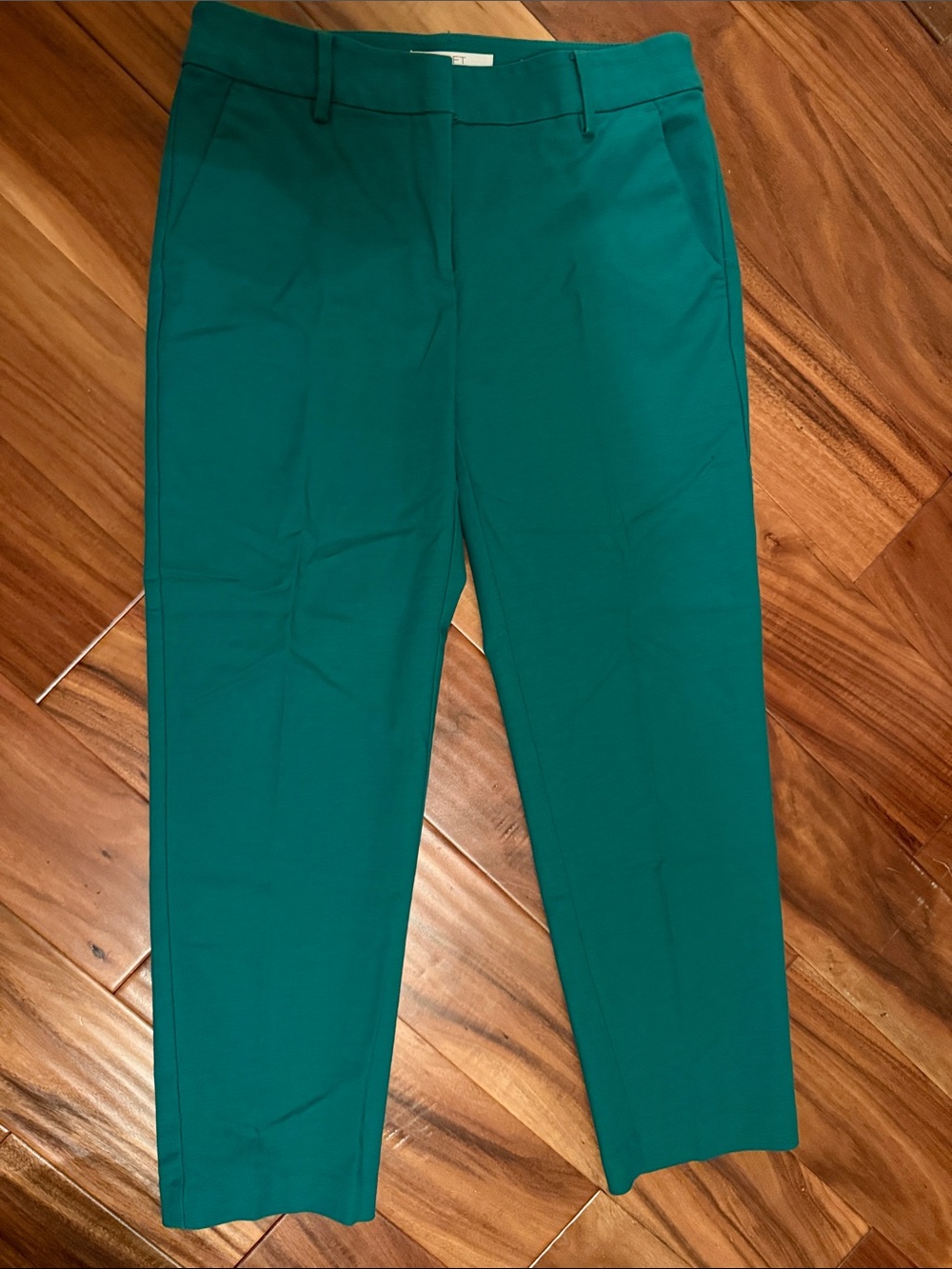 LOFT Green Ankle Pants